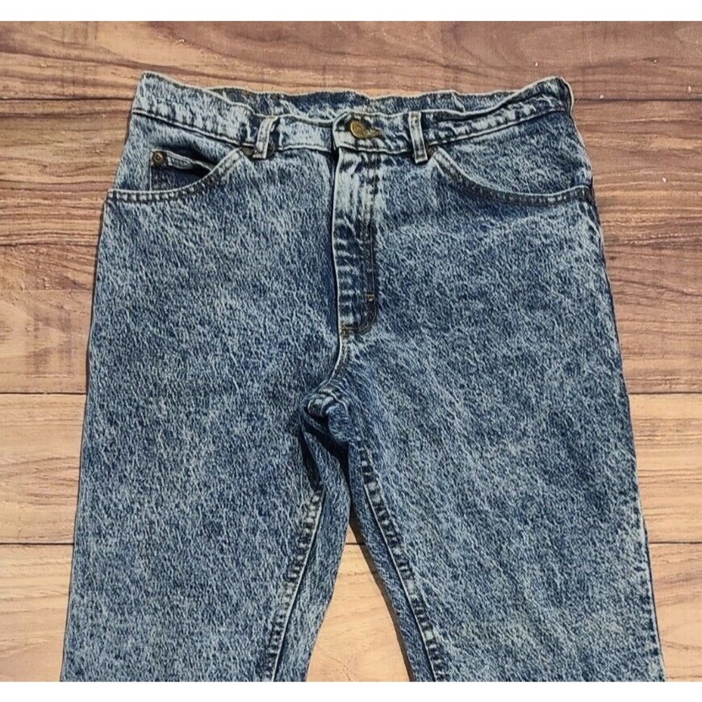Vintage 70s 80s M.R. Lee 32x30 (30x27) Slim Taper Union US Jeans Zipper Fly USA